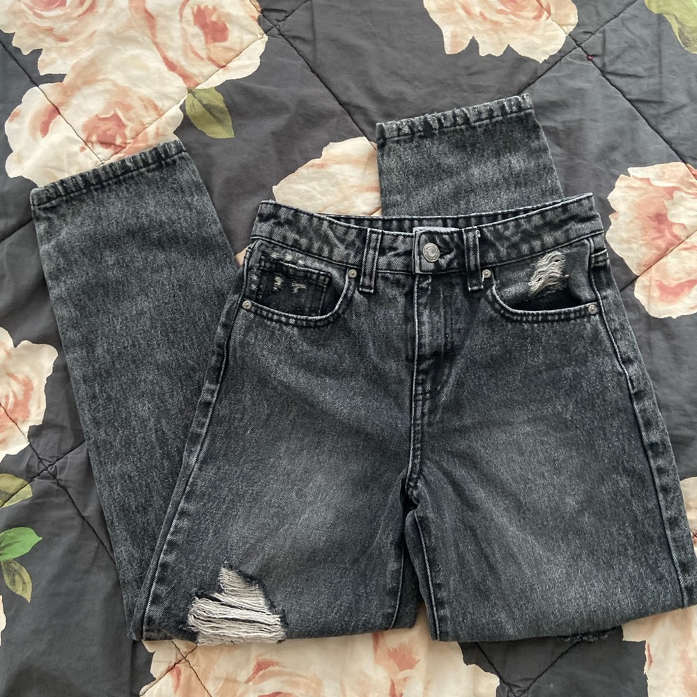 Girls black 90s jean